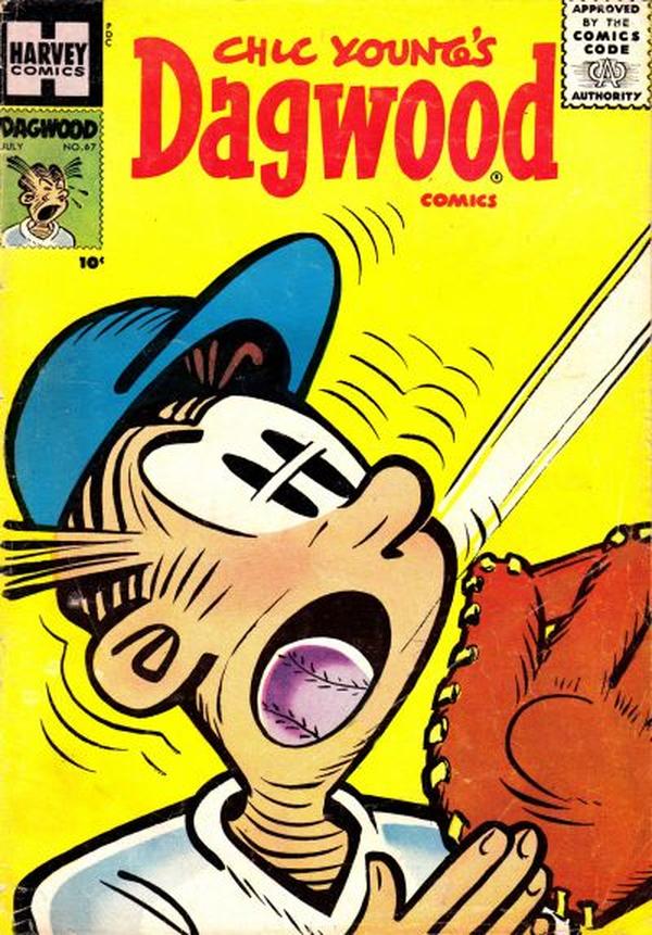 Chic Young's Dagwood Comics #67 cover