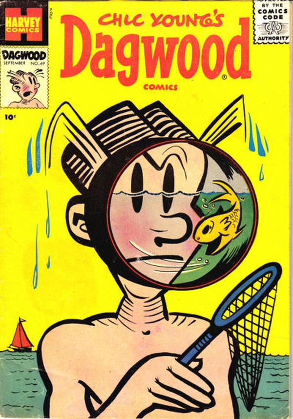 Chic Young's Dagwood Comics #69 cover