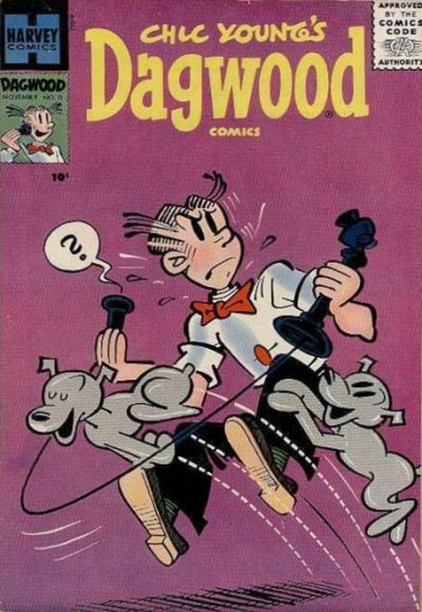 Chic Young's Dagwood Comics #71 cover