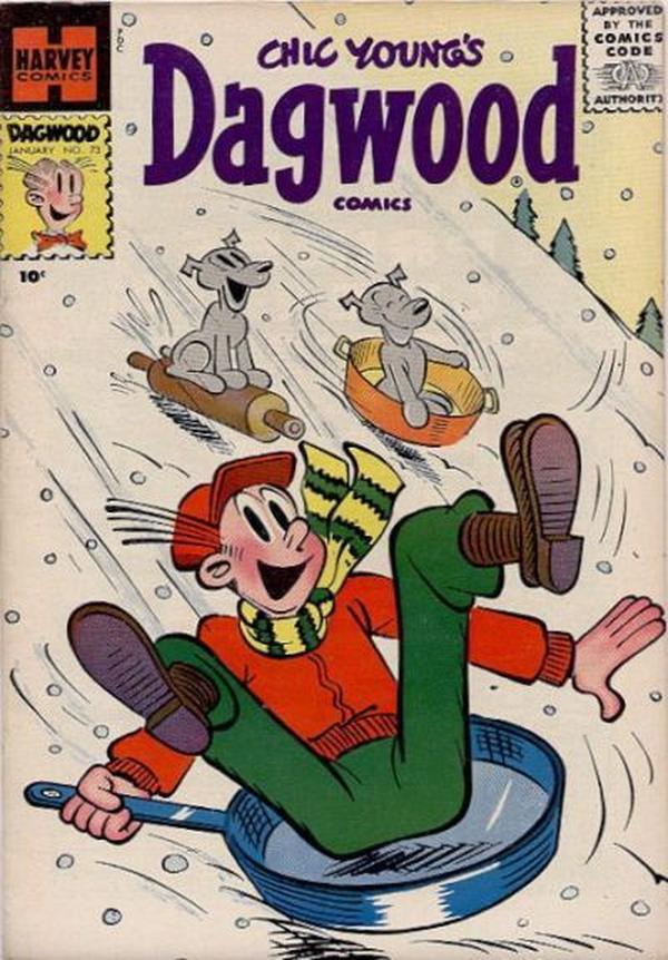 Chic Young's Dagwood Comics #73 cover