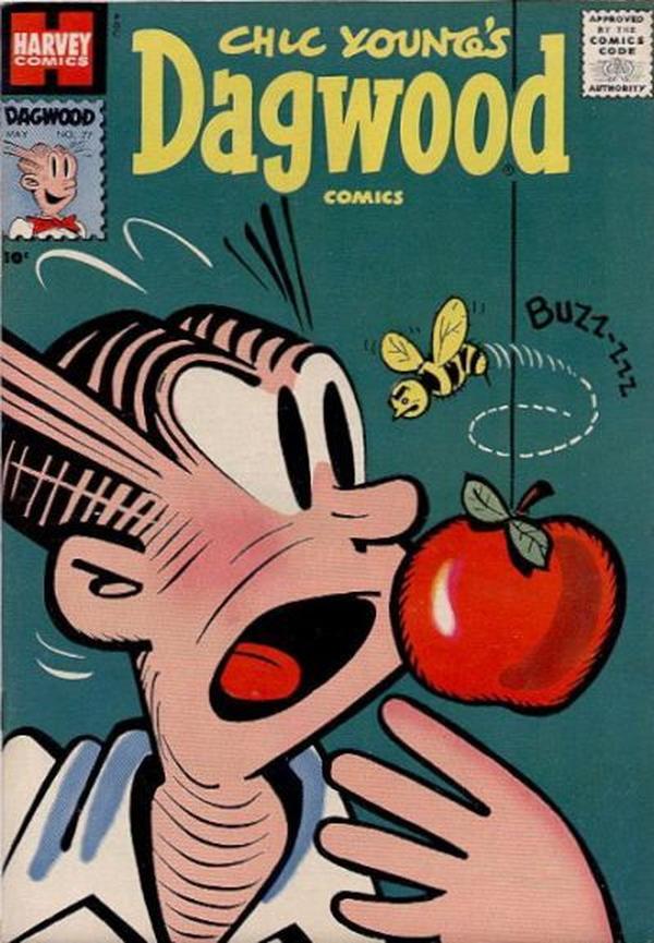 Chic Young's Dagwood Comics #77 cover