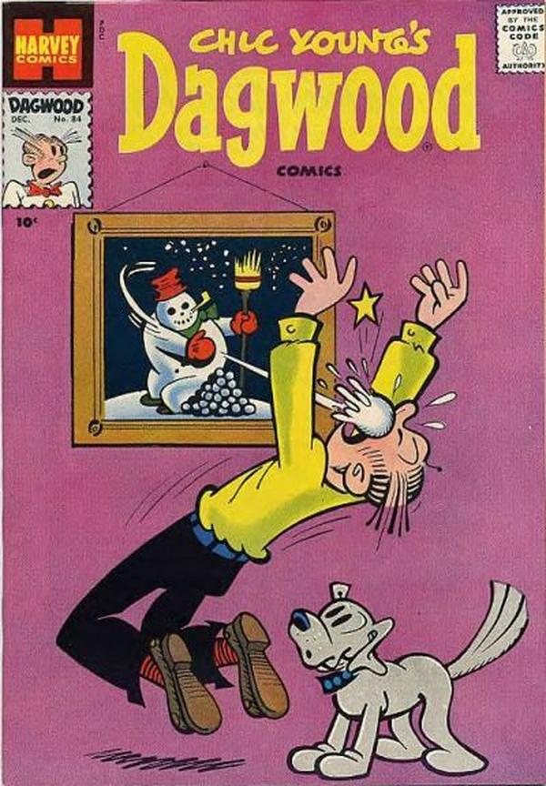 Chic Young's Dagwood Comics #84 cover