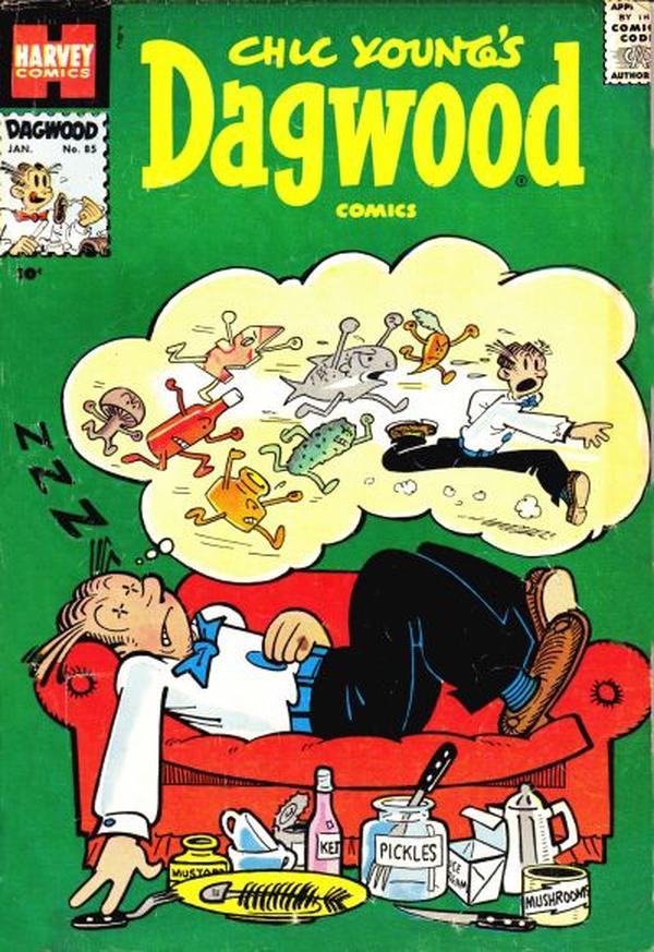Chic Young's Dagwood Comics #85 cover