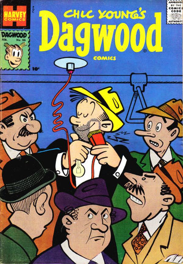 Chic Young's Dagwood Comics #86 cover