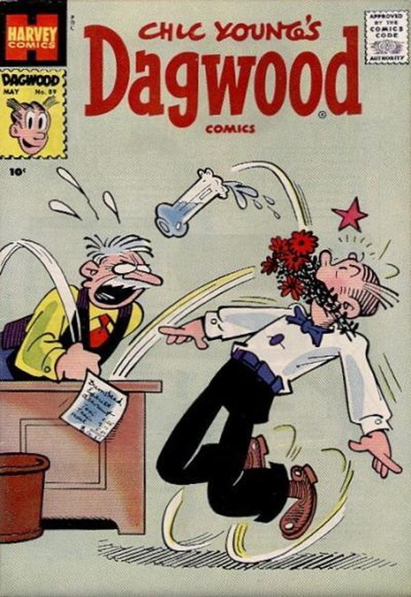 Chic Young's Dagwood Comics #89 cover