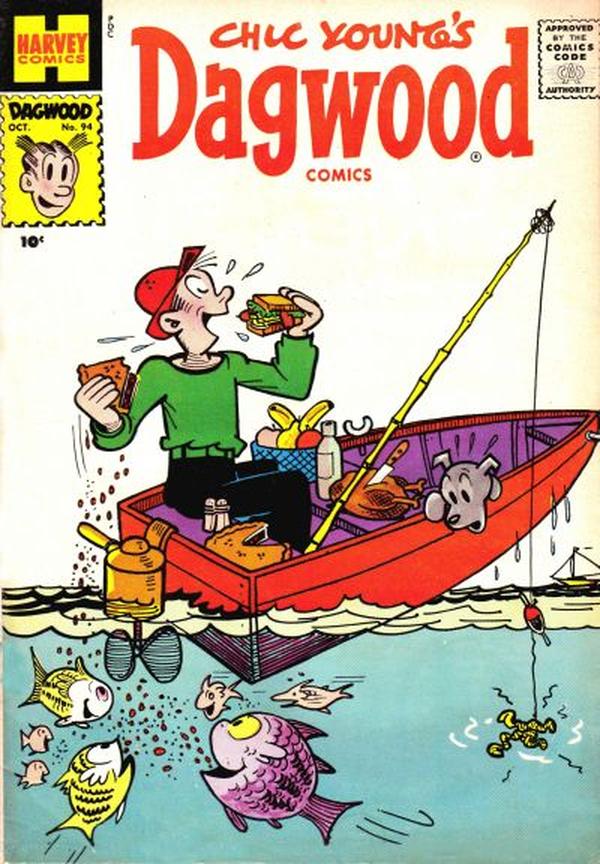 Chic Young's Dagwood Comics #94 cover