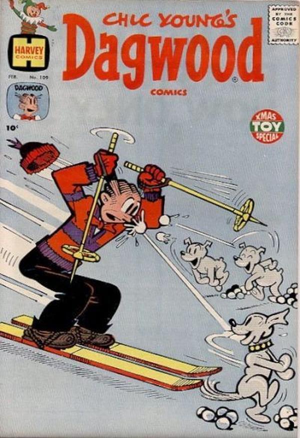 Chic Young's Dagwood Comics #109 cover