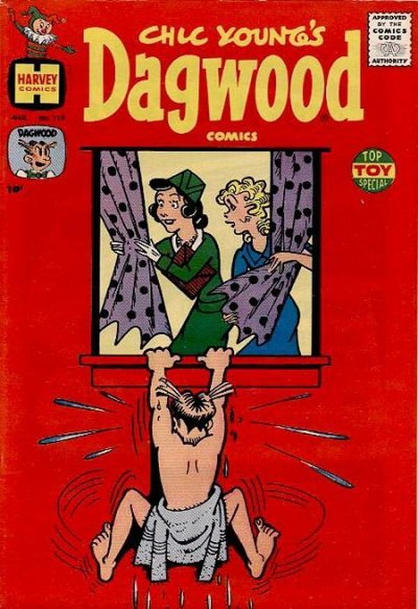 Chic Young's Dagwood Comics #110 cover