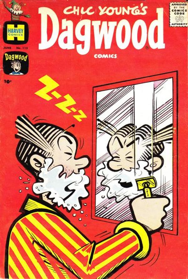 Chic Young's Dagwood Comics #113 cover