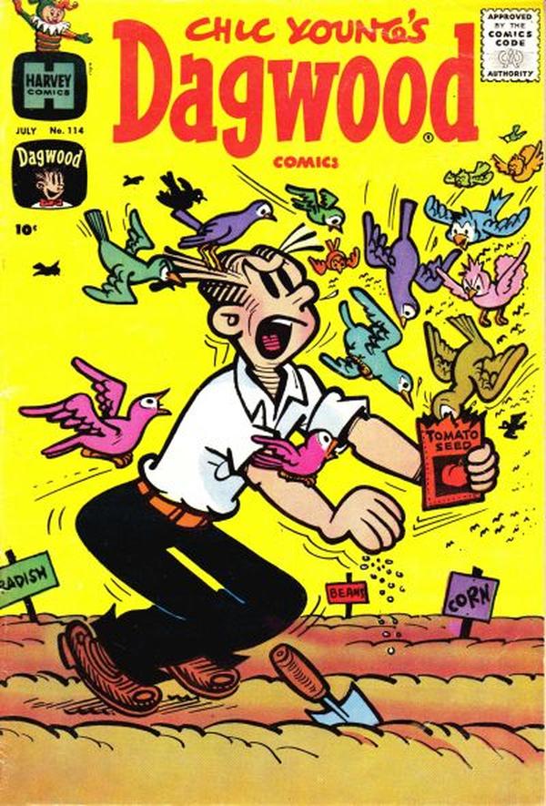 Chic Young's Dagwood Comics #114 cover