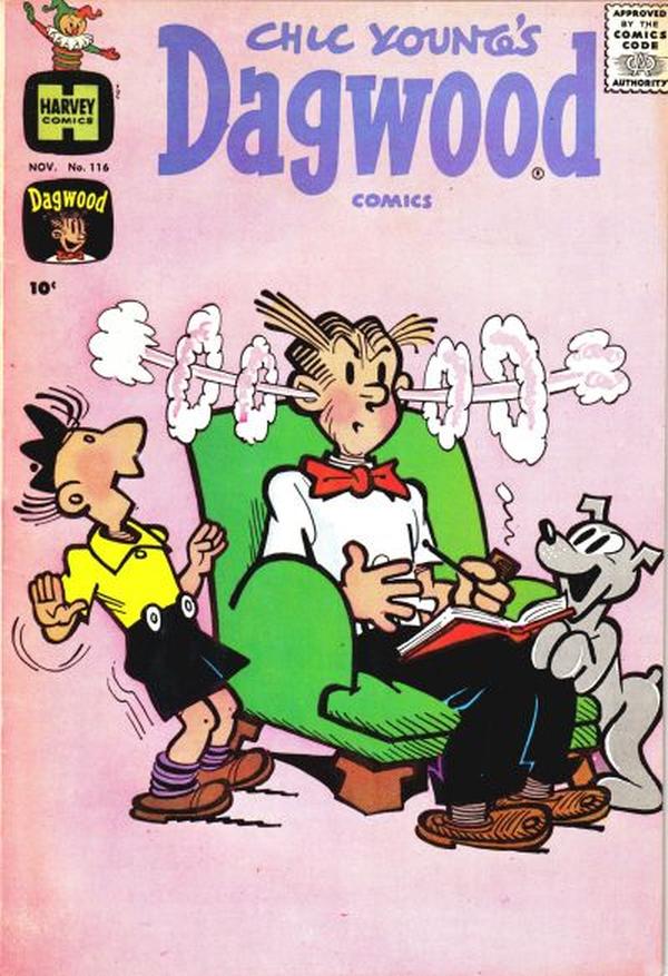 Chic Young's Dagwood Comics #116 cover