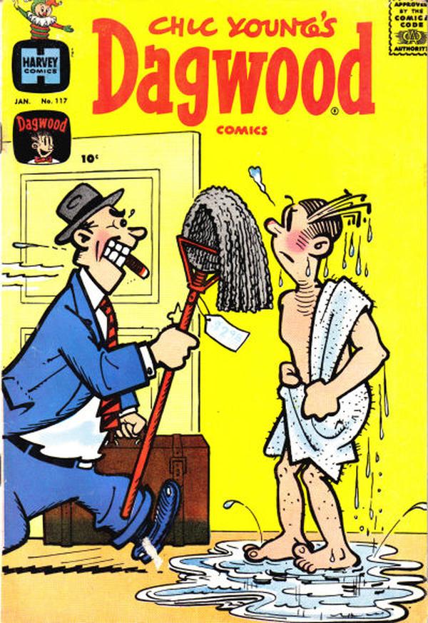 Chic Young's Dagwood Comics #117 cover