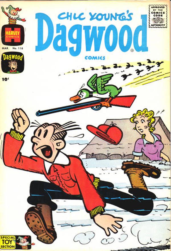 Chic Young's Dagwood Comics #118 cover