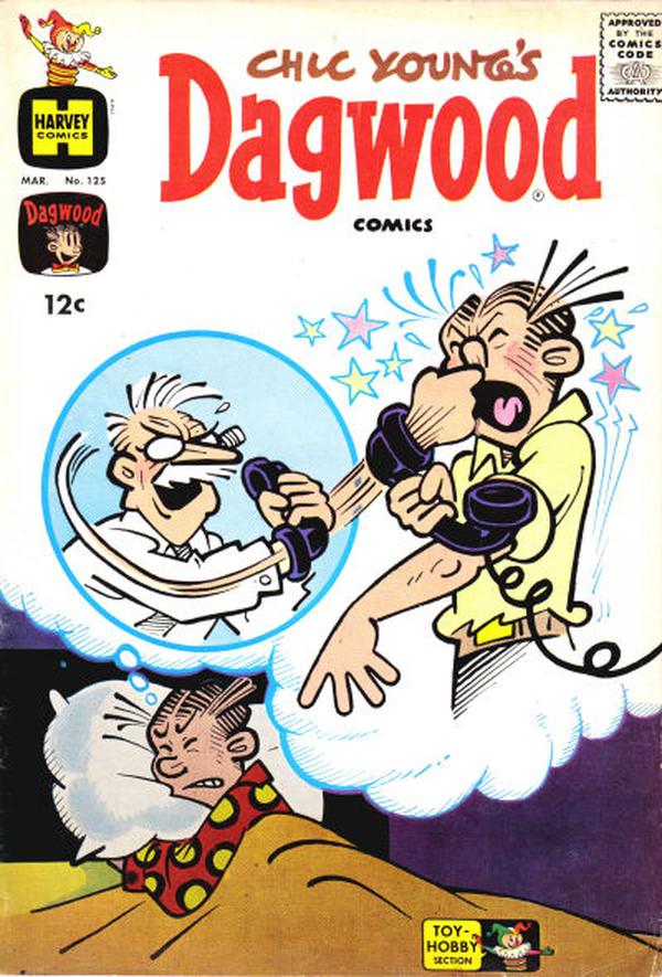 Chic Young's Dagwood Comics #125 cover