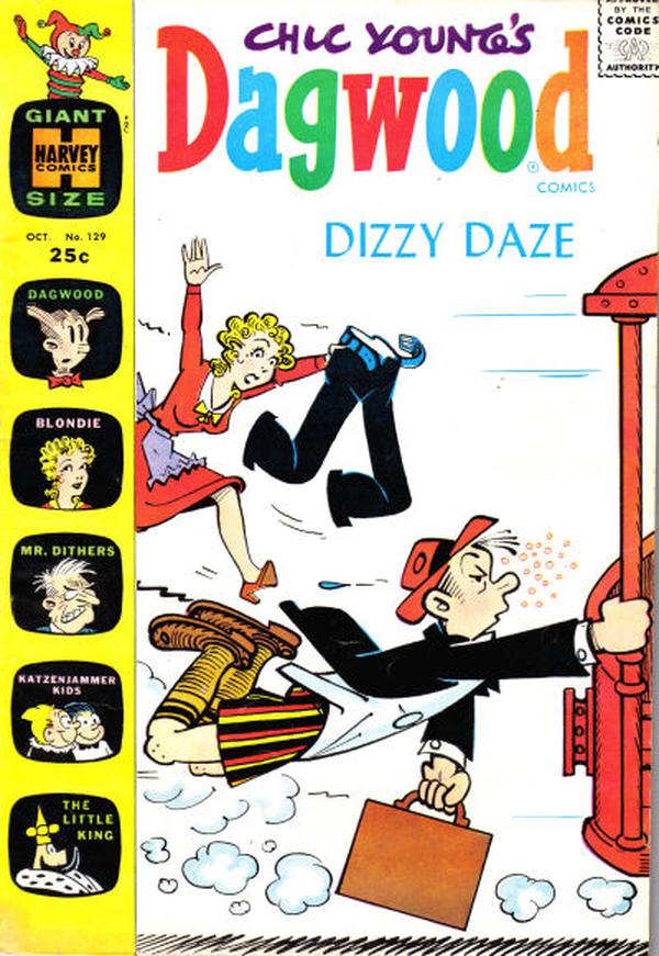 Chic Young's Dagwood Comics #129
