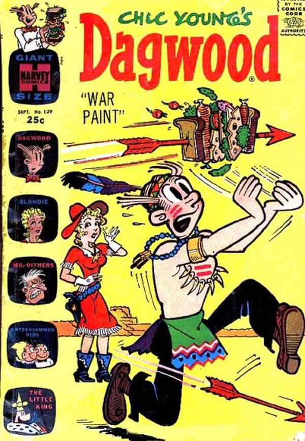 Chic Young's Dagwood Comics #139 cover