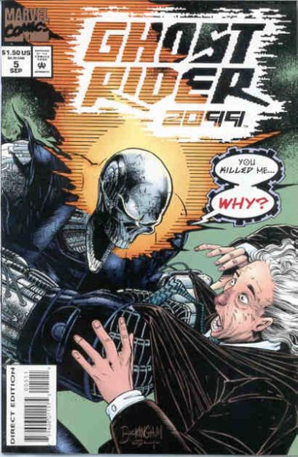 Ghost Rider 2099 #5 cover