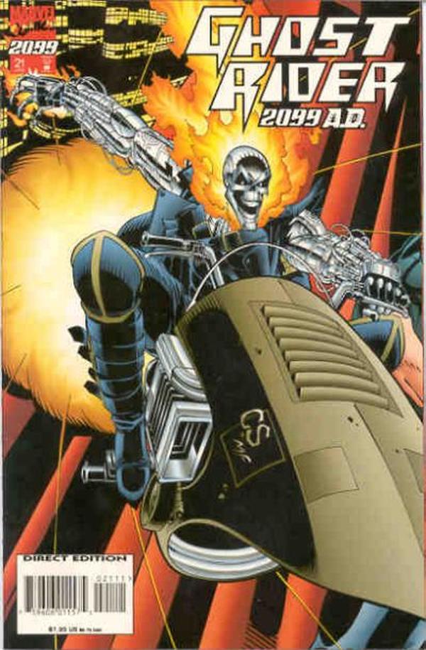 Ghost Rider 2099 #21 cover