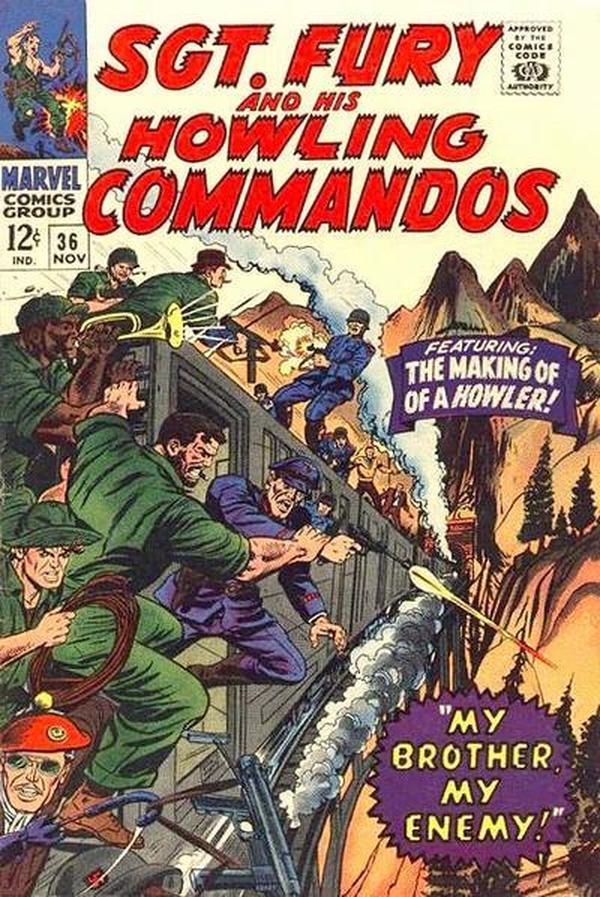Sgt. Fury #36 cover