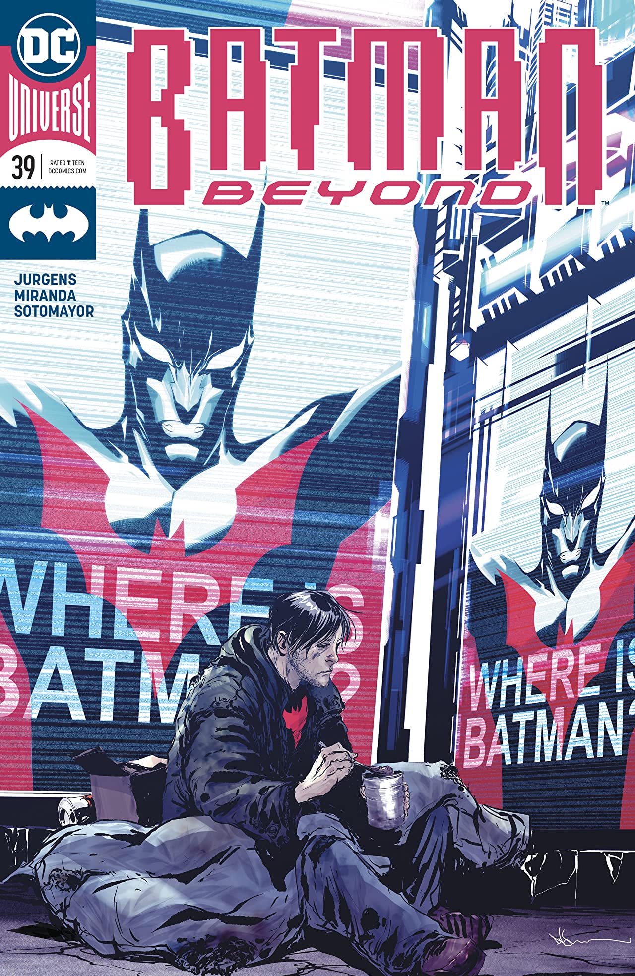 Batman Beyond #39 cover