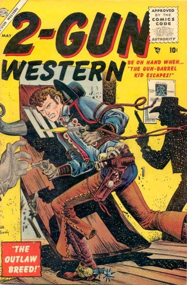 2 Gun Western #4 cover