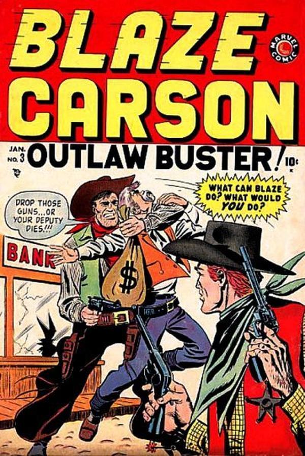 Blaze Carson #3 cover