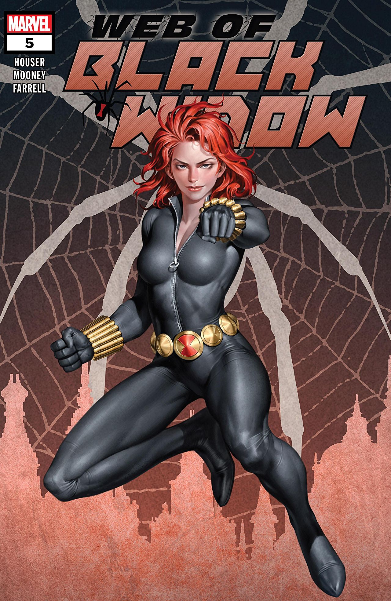 The Web of Black Widow #5 cover