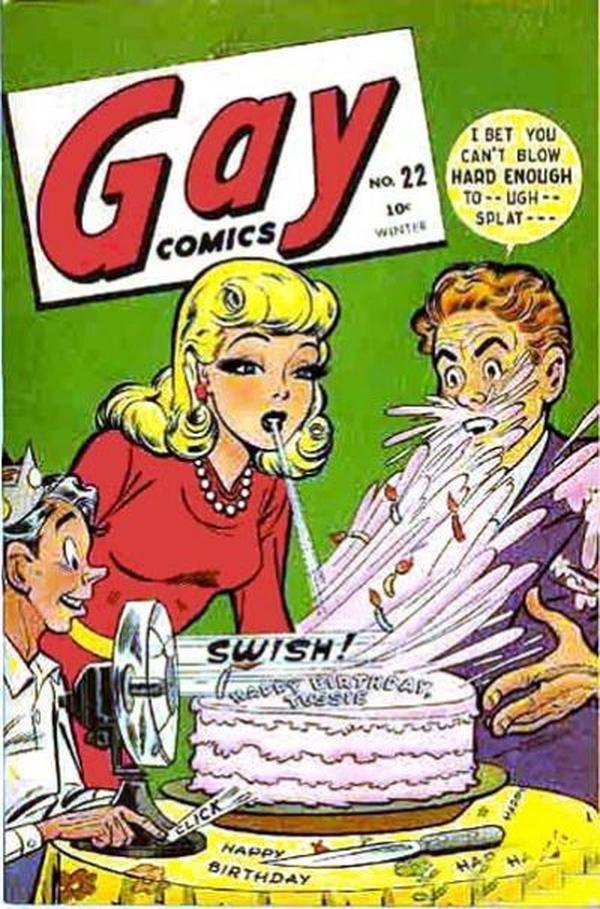 Gay Comics #22 cover