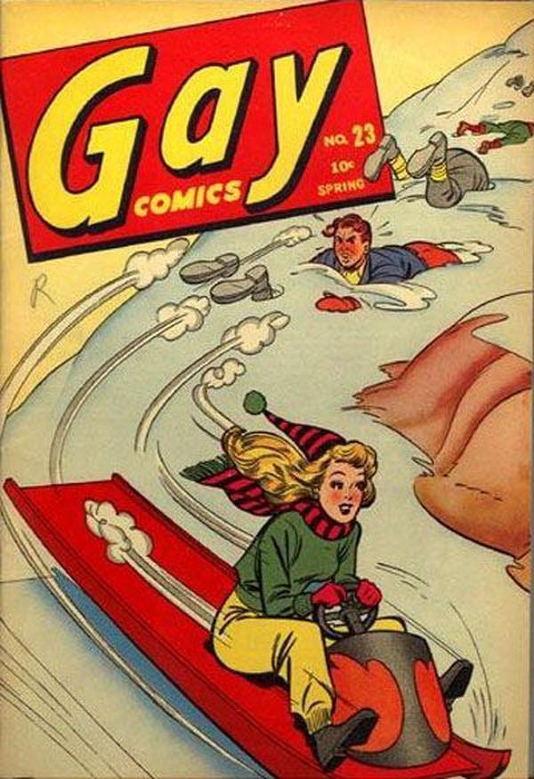 Gay Comics #23 cover