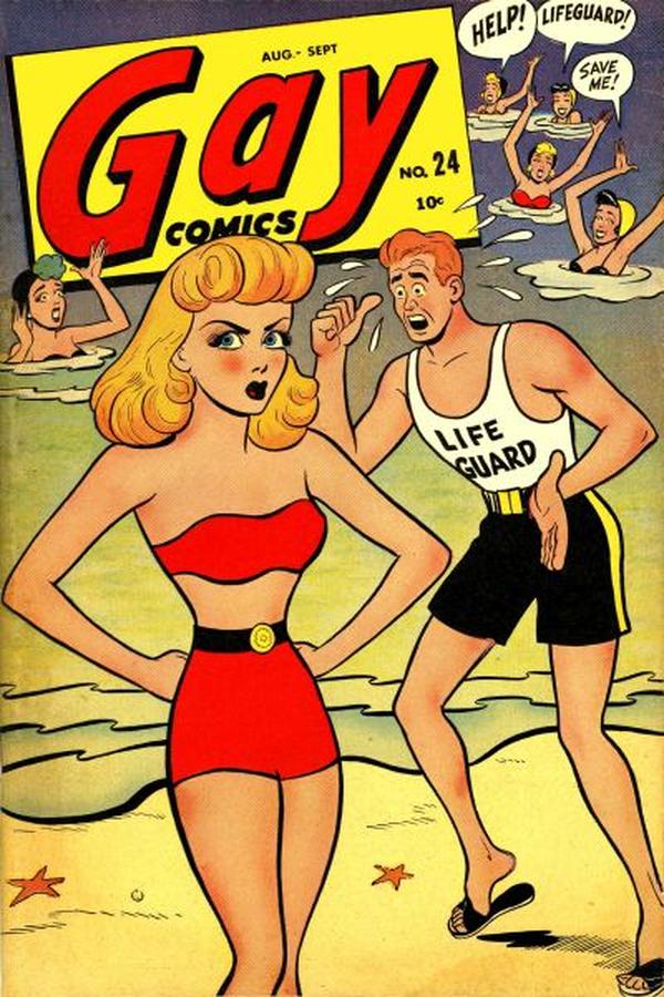 Gay Comics #24 cover