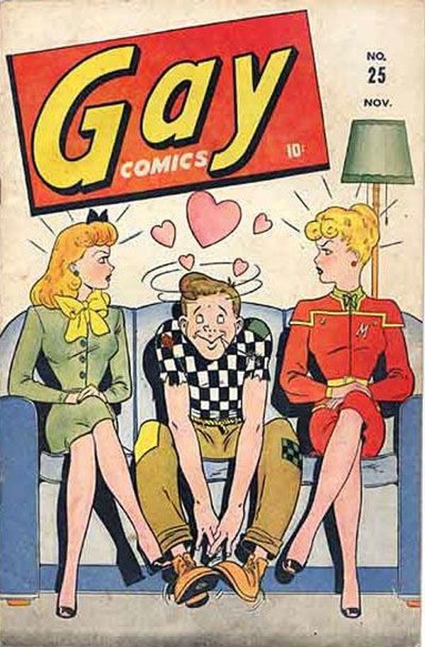 Gay Comics #25 cover