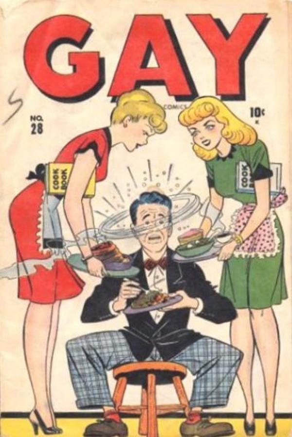Gay Comics #28 cover