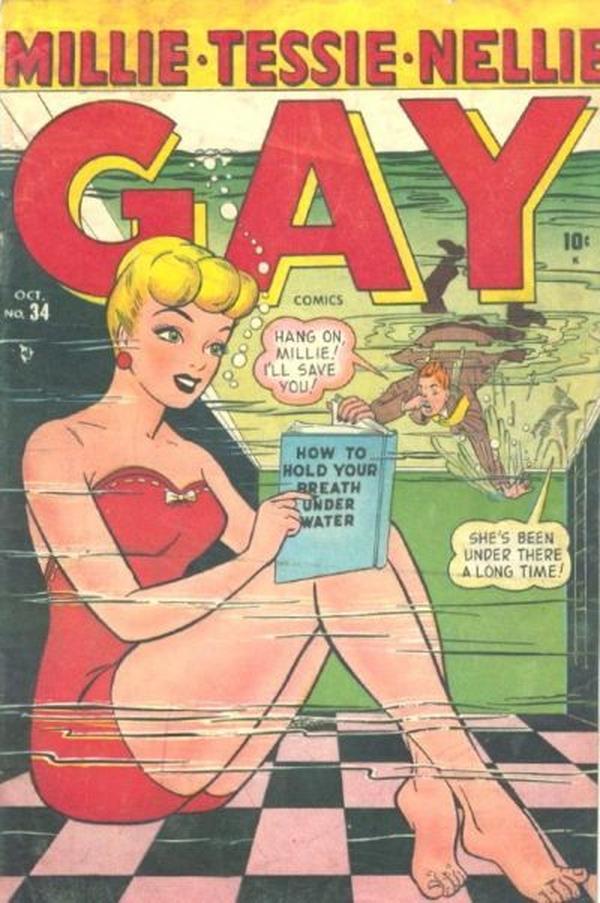 Gay Comics #34 cover
