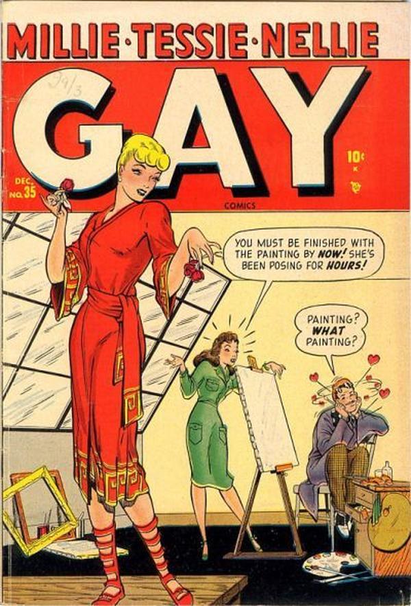 Gay Comics #35 cover