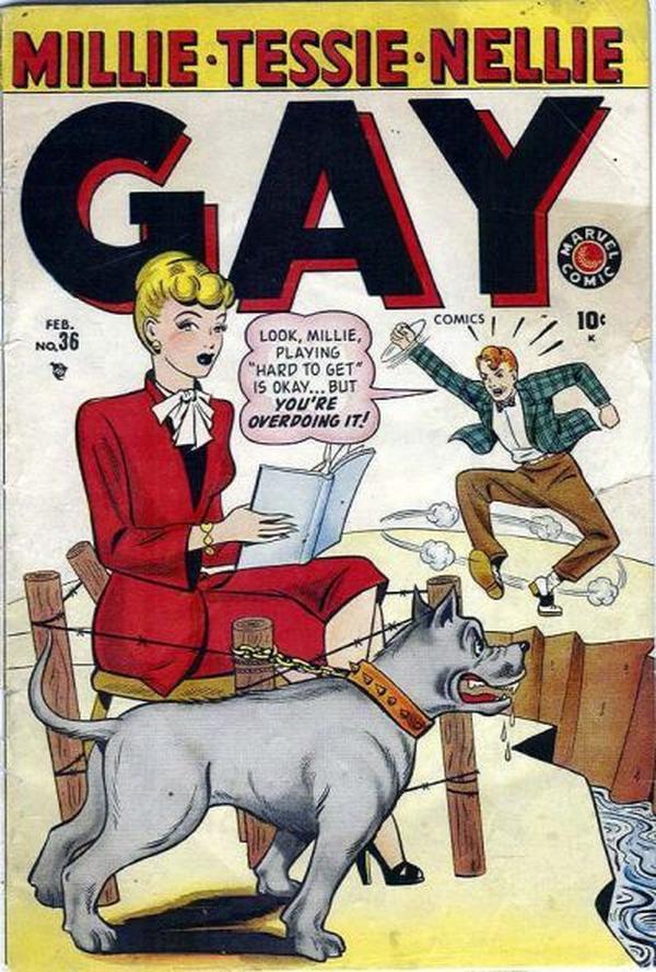 Gay Comics #36 cover