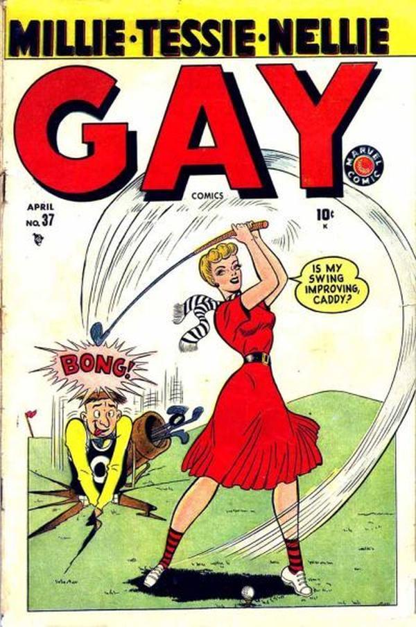 Gay Comics #37 cover