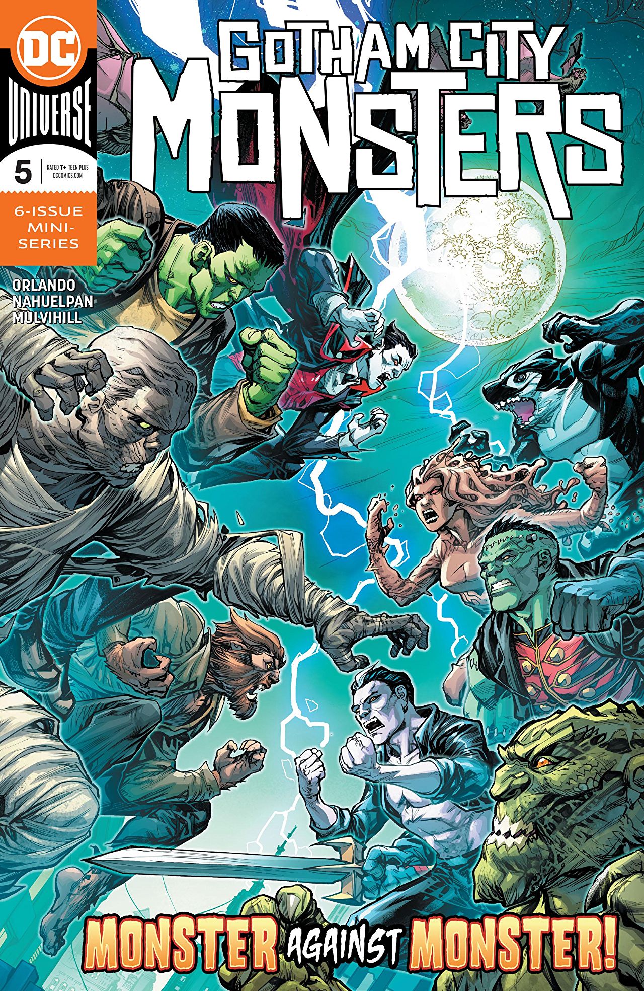 Gotham City Monsters #5 cover