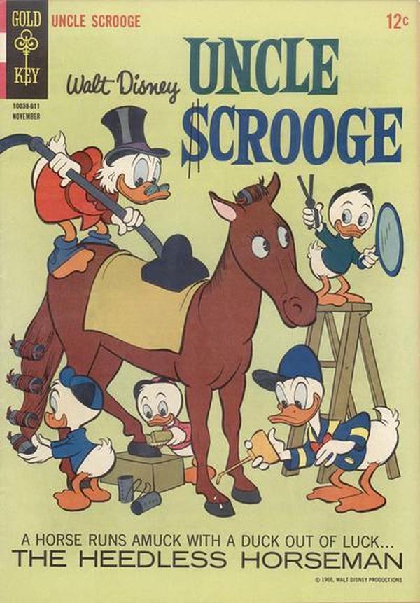 Walt Disney Uncle Scrooge #66 cover