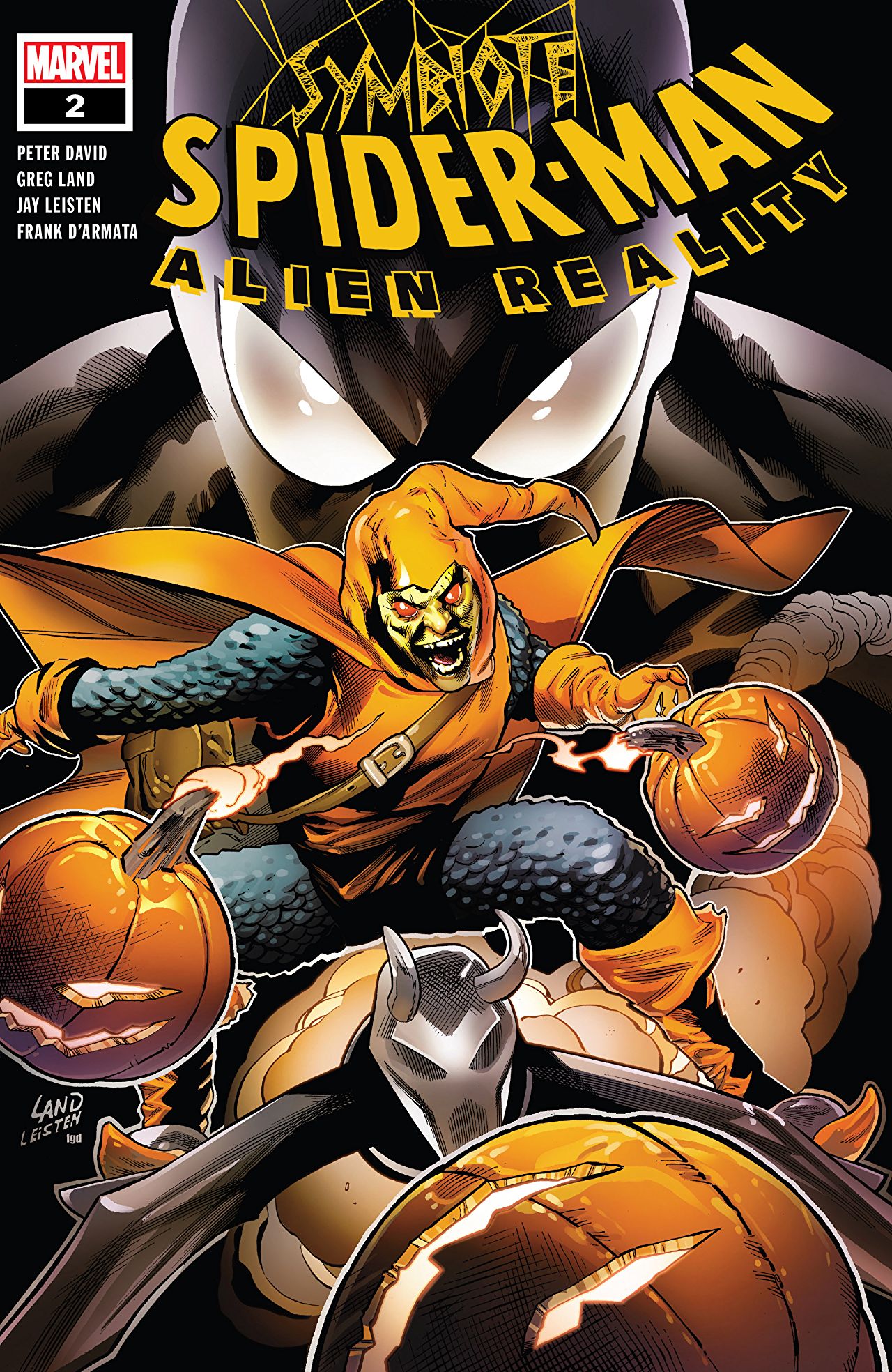 Symbiote Spider-Man: Alien Reality #2 cover