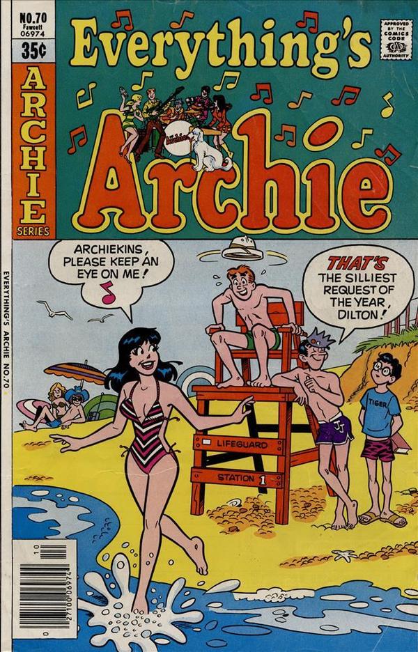 Everything's Archie #70 cover