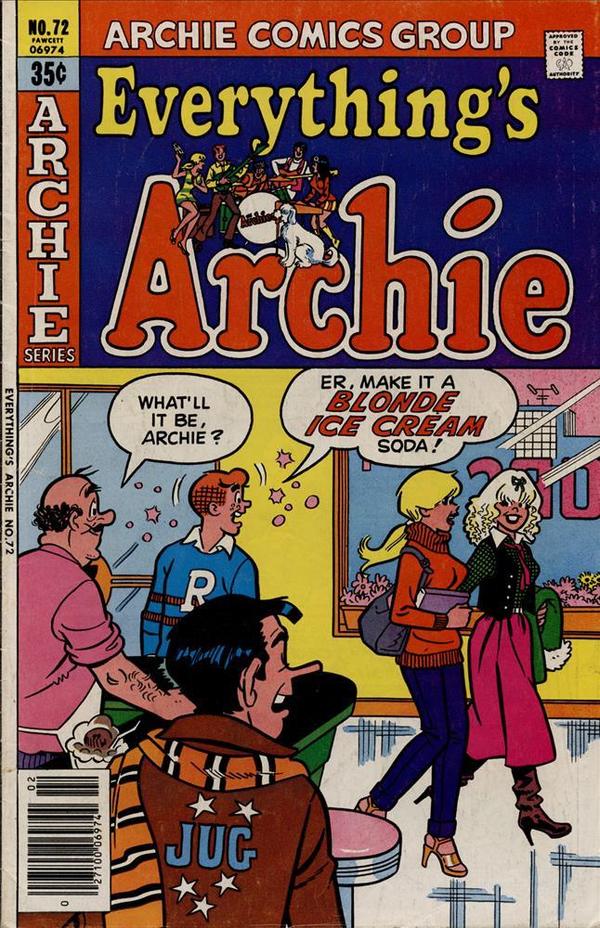 Everything's Archie #72 cover