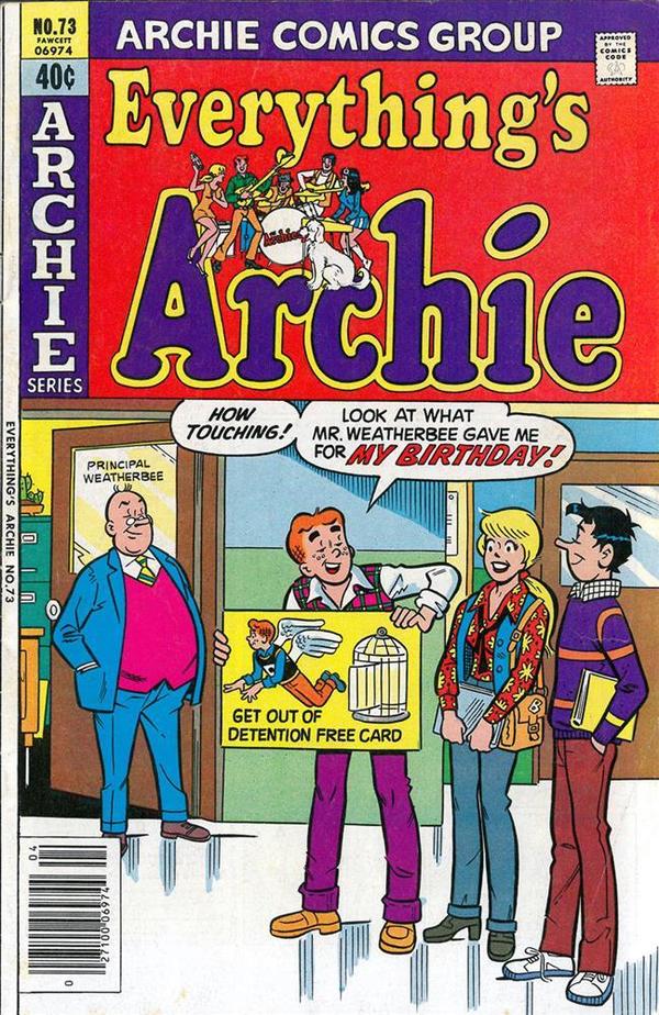 Everything's Archie #73 cover
