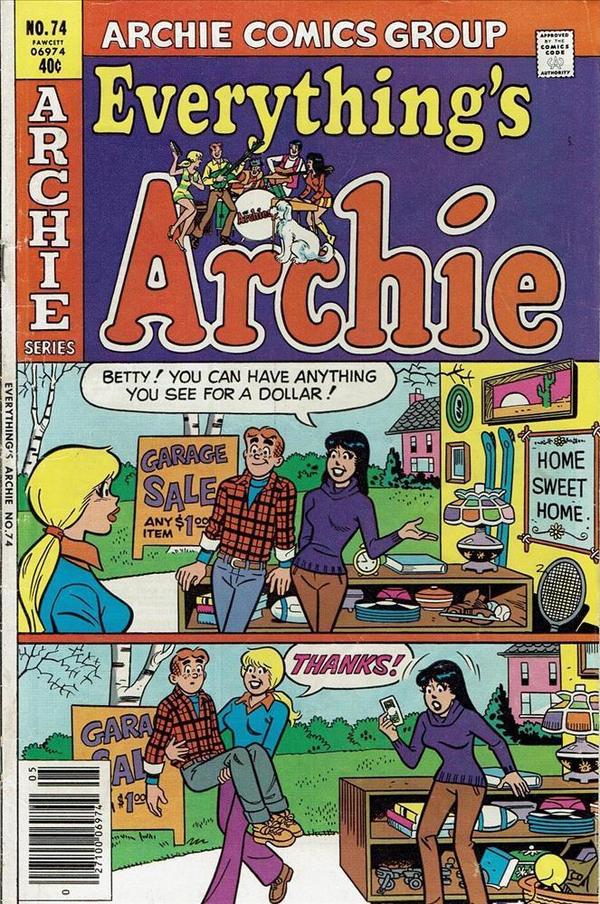Everything's Archie #74 cover