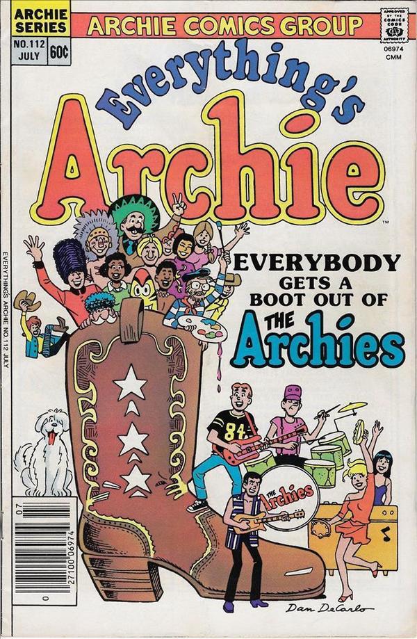 Everything's Archie #112 cover
