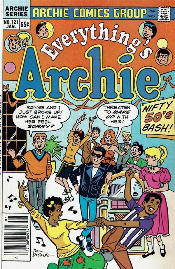 Everything's Archie #121 cover