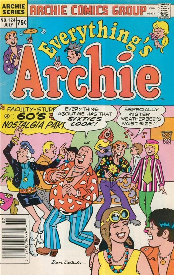 Everything's Archie #124 cover