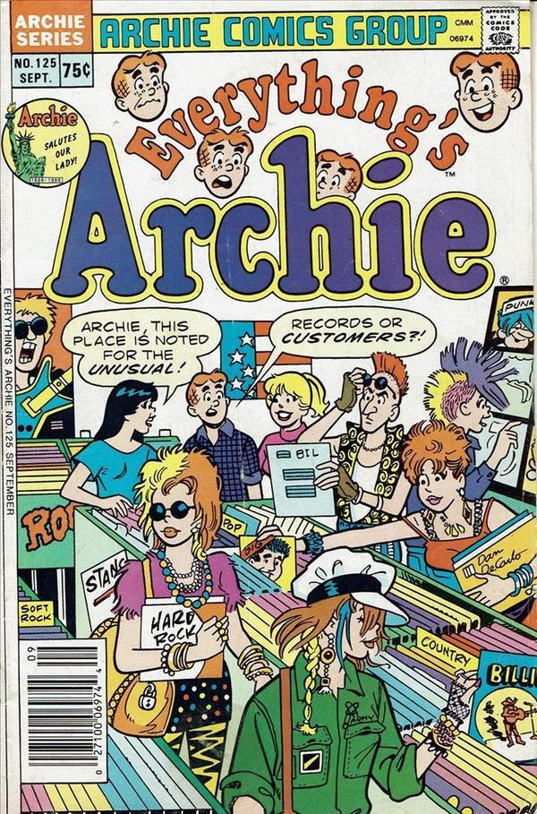 Everything's Archie #125 cover