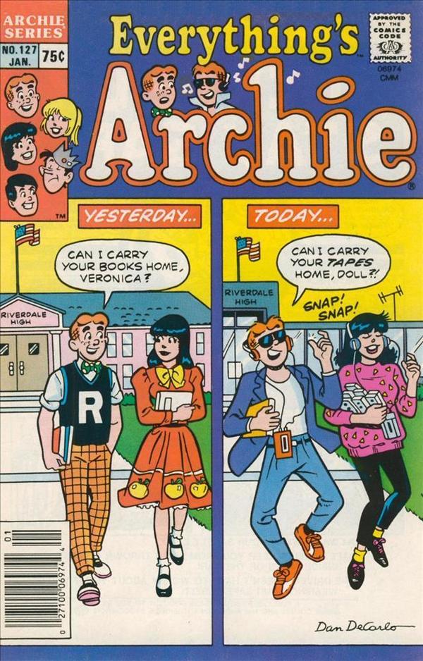 Everything's Archie #127 cover