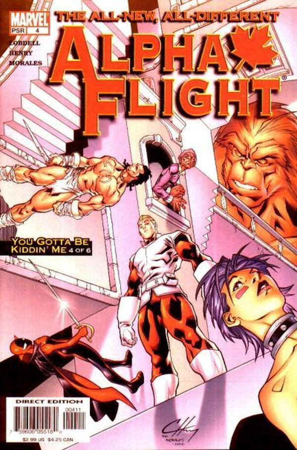 Alpha Flight #4 cover