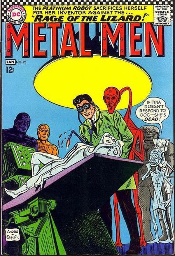 Metal Men #23 cover